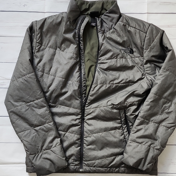 The North Face Other - The North Face Green Puffer Jacket Quilted Insulation